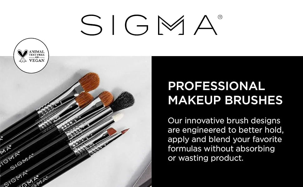 Sigma E30 Pencil Brush 1 Brush - SIGMA Beauty Makeup Brushes hold, apply, and blend your favorite makeup without wasting product