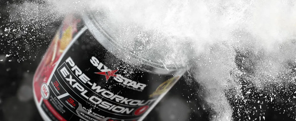 Six Star Pre-Workout Explosion Icy Rocket Freeze 7.41 oz (210 g) - intensity