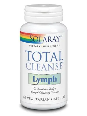 Solaray Total Cleanse Lymph 60 Vegetarian Capsules - Solaray Total Cleanse Lymph | Red Root, Echinacea, Ginger and More for Healthy Cleansing Support