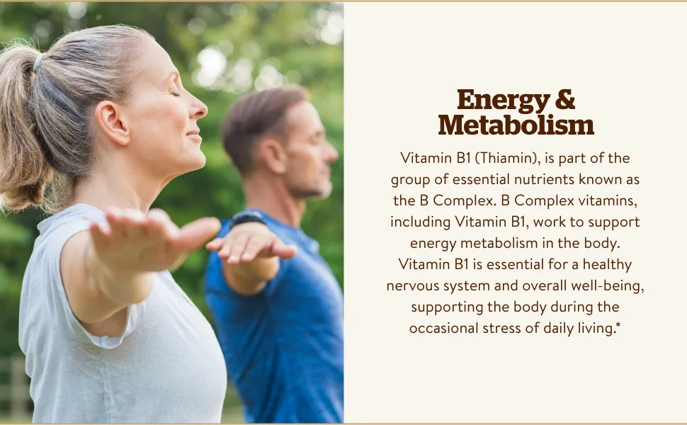 Solgar Vitamin B1 100 mg 100 Vegetable Capsules - Solgar