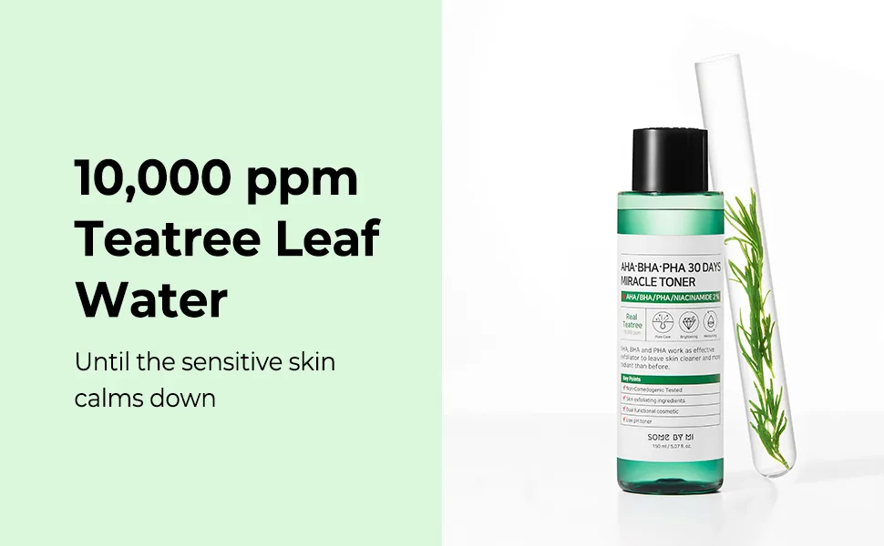 Some By Mi AHA. BHA. PHA 30 Days Miracle Toner 150 ml - Teatree Leaf Water Miracle Toner