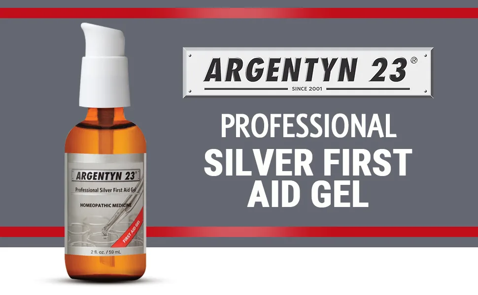 Sovereign Silver Argentyn 23  Professional Silver First Aid Gel 1 fl oz (29 ml) - Silver First Aid Gel