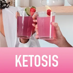 Sports Research Keto Plus GO BHB + Raspberry Lemonade 11.2 oz (318 g) - KETOSIS