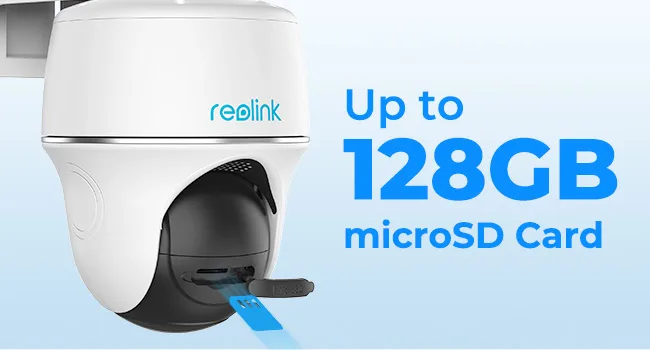REOLINK REOLINK Security Camera Wireless Outdoor Pan Tilt Solar Powered - 5MP - SD Storage