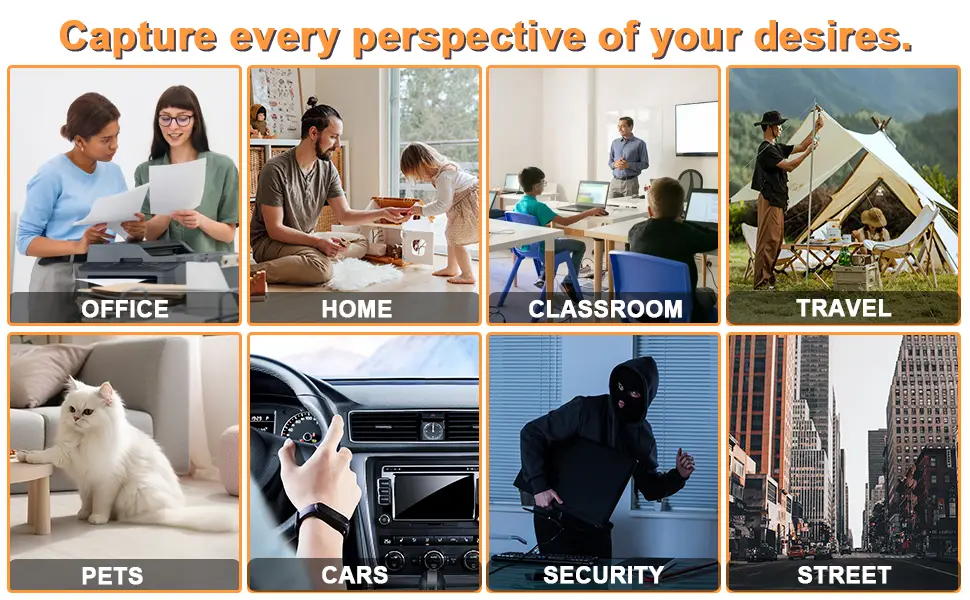Spy Camera Hidden Camera Bluetooth Speaker, Hidden Spy Camera with Video, 1080P Nanny Cam Hidden Camera with 180Â°Rotating Lens, WiFi Hidden Camera Clock Night Light with Night Vision, Motion Detection - wireless security camera indoor camera hidden camera mini camera wireless bluetooth camera