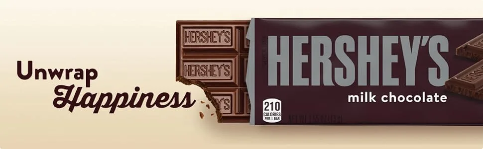 HERSHEY'S - Milk Chocolate - Pack of 36 - 1.55 Oz. - Hershey