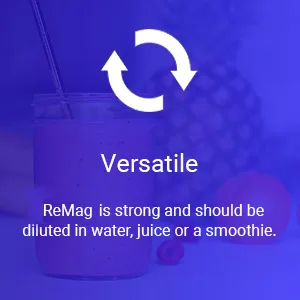 RnA ReSet The Magnesium Miracle - 8.1 Fl Oz. - Versatile - ReMag is strong and should be diluted in water, juice or a smoothie.