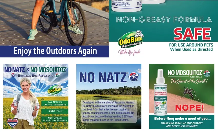 No Natz Botanical Bug Repellent - Coconut,Citronella - Pack of 3 - 2 Fl Oz. - Enjoy the outdoors again with No Natz