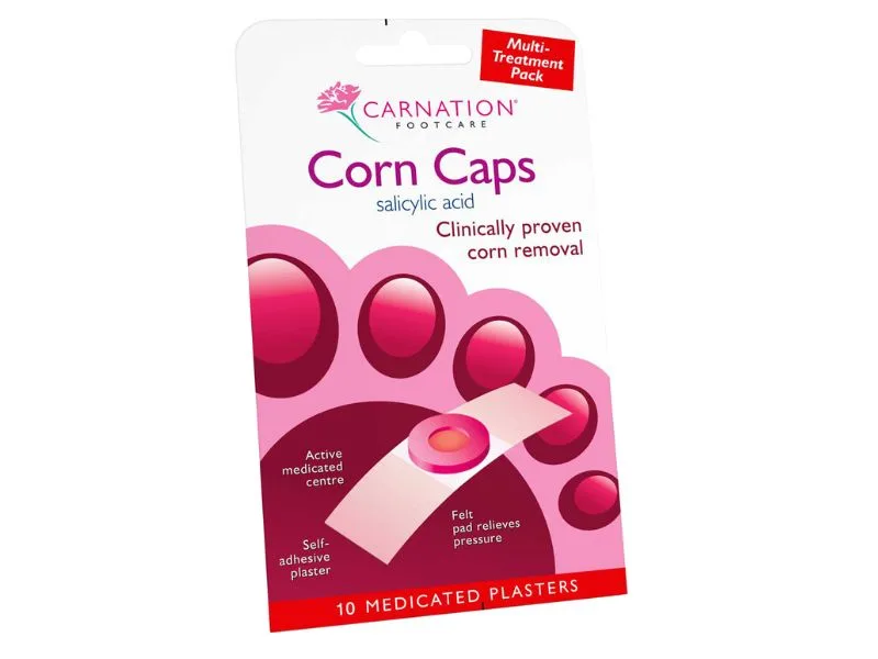 Carnation Footcare Corn Caps x 10 Single - Corn Caps