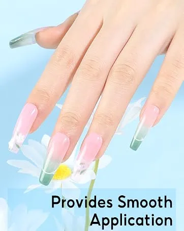 PEACECOLOR 120 ml Poly Gel Slip Solution Acrylic Liquid Slip Solution for Poly Nail Gel Nails Starter Set PD01-013 - gel polishes
