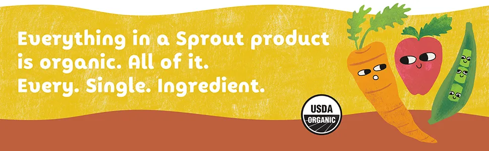 Sprout Organic Curlz White Cheddar 1.48 oz (42 g) - USDA