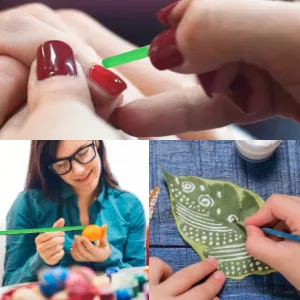 Mandala Dotting Tool 8pcs Mandala Dotting Tools Set Pen Dotting Tools Rocks Painting Dotting Tool Carving Supplies(#1 Pattern Dotting Tool) - product information 22