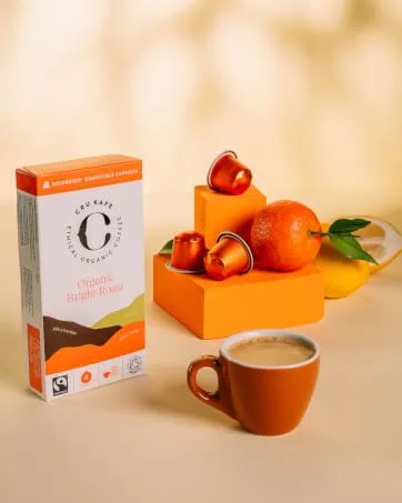 CRU Kafe Decaf Nespresso Original-Line Compatible Coffee Pod Capsules 20 Pods Organic Decaf Coffee 10 count (Pack of 2) - Cru Kafe Nespresso Compatible Coffee Pods