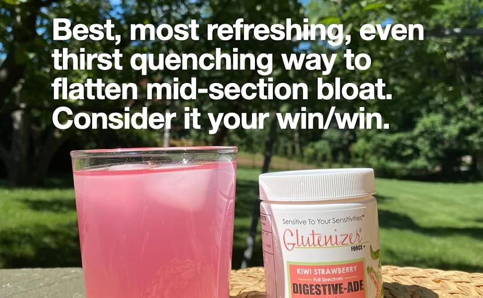 Sufficient C Glutenizer Force Plus Kiwi Strawberry 2000 mg  52.5 g - Indigestion is not a benign condition