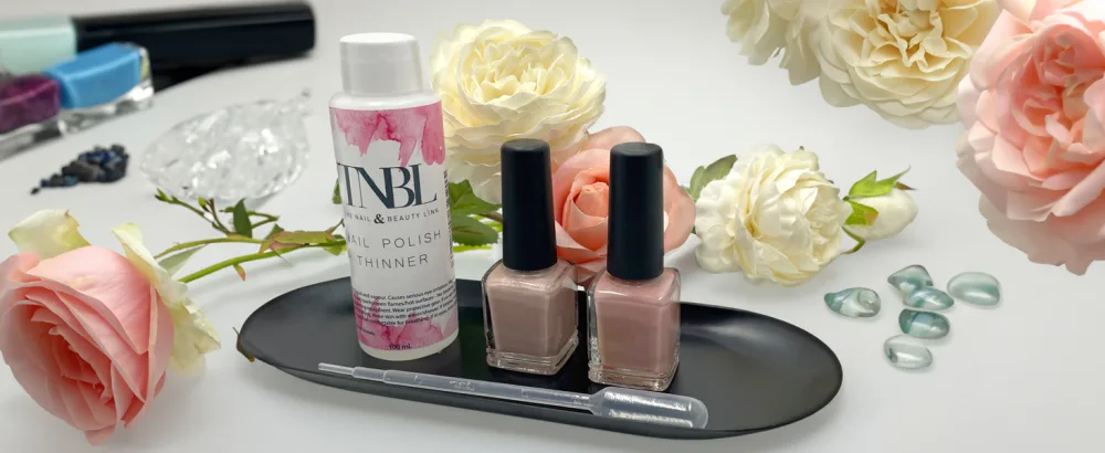 TNBL Nail Polish Thinner + FREE Pipette Tool (500mL) - thinner