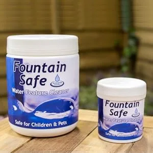 Primrose Ambient Fountain Safe Water Feature Cleaner - Large Bulk - 3 Month Supply Pet & Child Friendly - Size