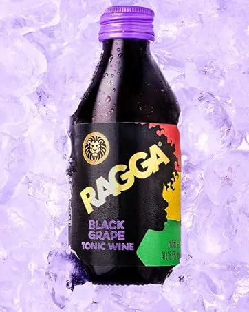 Ragga Tonic Cherry Black Grape & Blue Raspberry Bundle 6 x 200ml 16.5% Abv - Ragga Tonic