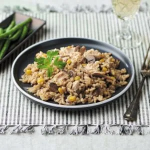 Nutritionally Balanced Ready Meal Variety Box - Parsley Box Microwavable Long-Life Cupboard-Store Ready Meals (7 Meals) - Chicken Fricassee