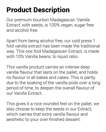 5 Litre Alcohol Free Madagascan Extract (1 Fold) - product-description