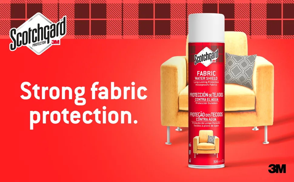 Scotchgard Fabric Transparent Water Shield 2 Cans x 400ml each & Dr. Beckmann Carpet Stain Remover | Removes New and Dried-in Stains | Includes Applicator Brush 650 ml - product information 1