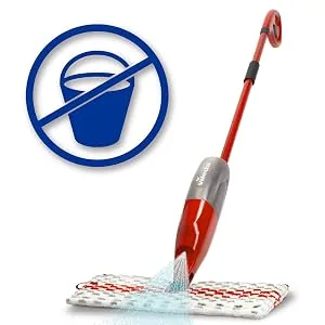 Vileda 1-2 Spray Max Microfibre Mop Red & Dr. Beckmann Carpet Stain Remover | Removes New and Dried-in Stains | Includes Applicator Brush 650 ml - product information 2