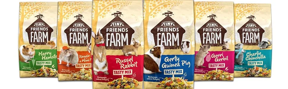 Supreme Gerri Gerbil Food 850gm - Tiny Friends Farm