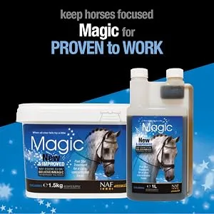 NAF - Five Star Magic Horse Calmer Supplement Liquid x 1 Lt - NAF Magic