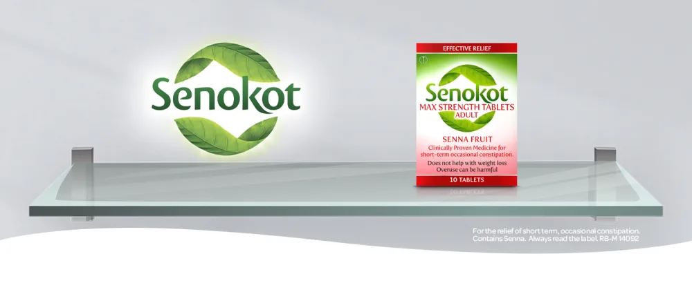 Senokot Max Strenght Natural Senna Tablets for Constipation Relief 10 tablets - senokot