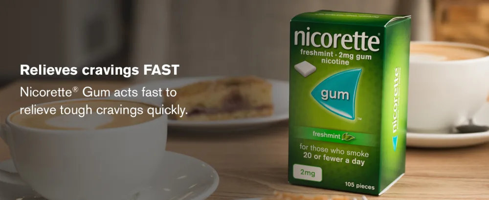 Nicorette Original Chewing Gum 4 mg 105 Pieces (Quit Smoking & Stop Smoking Aid)- Sugar free - nicorette gum quit smoking