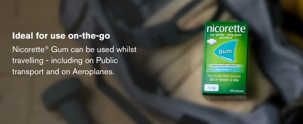 Nicorette Original Chewing Gum 4 mg 105 Pieces (Quit Smoking & Stop Smoking Aid)- Sugar free - nicorette gum quit smoking