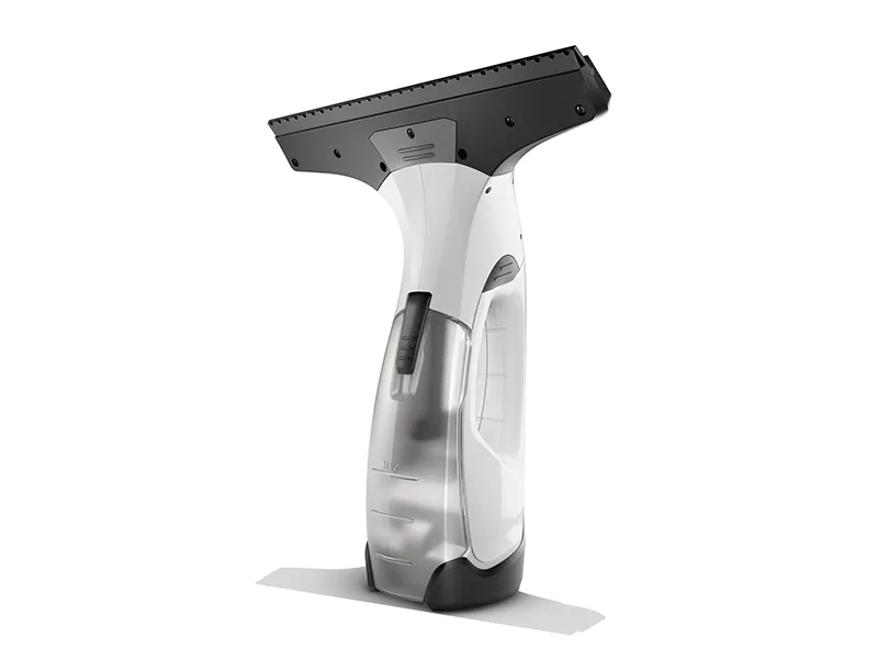 Bundle of K rcher Window Vac WV 2 Plus Battery Running Time: 35 min LED Display for Battery Status Spray Bottle with Microfibre Cloth+ K rcher Window Cleaner Concentrate RM 500 + Window Concentrate - Kärcher Window Vac WV 2 Plus N