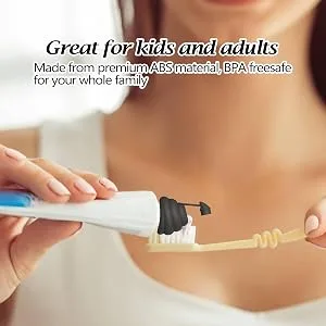 Silicone Toothpaste Cover - Creative Dog Toothpaste Toppers Squeezer | Odorless Toothpaste Cover Bathroom Accessories Exquisite Self Closing Toothpaste Caps for Family and Friends Stronrive Gray - Silicone Solution