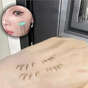 Eyelash Silicone Stamp | Longlasting and Portable Eyelash Stamp Tool | Easy and Quick Silicone Lash Stamp Tool Eyelash Applicator Tool Gift for Mother Lover Girlfriend Holdes - Hassle-Free Lash Affixation