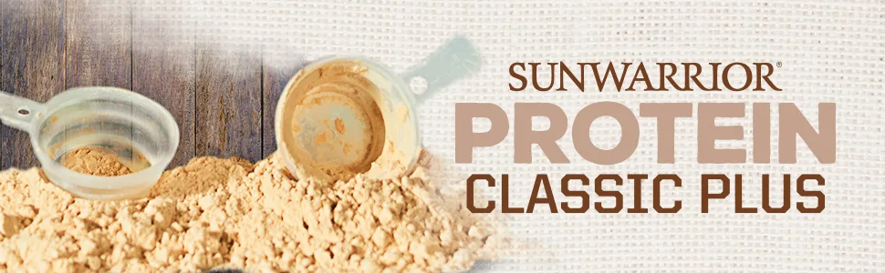 Sunwarrior Protein Classic Plus Plant Based Vanilla 13.2 oz (375 g) - Sunwarrior