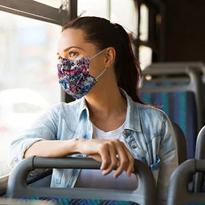NU R Disposable Face Mask 3Ply Mask with Filter Layer and Elastic Earloop Retail 50pcs/box TIE DYE 50PCS - product information 5