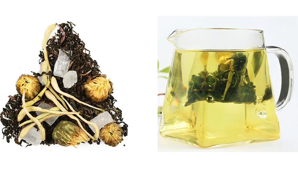 cn herb Dandelion Chrysanthemum Tea 250g/ Bag Triangle Bag - Dandelion Chrysanthemum Tea