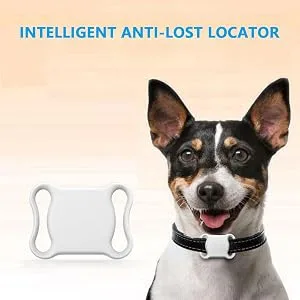 Pet GPS Tracker | Waterproof GPS Dog Tracker - Mini Wireless Waterproof GPS Dog Tracker No Monthly Fee App Locator Works with Any Collar - Dog Tracker