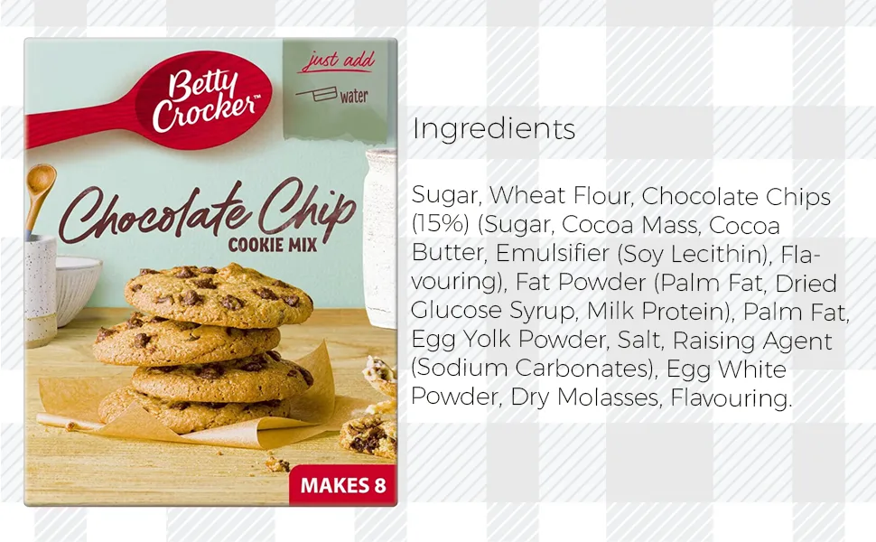 AETN Creations Baking Bundle Gift Pack with Betty Crocker Chocolate Cake Cookie and Fudge Brownie Mix with AETN Wooden Mixing Spoon - AETN Creations Baking Bundle Gift Pack with Betty Crocker Chocolate Cookie