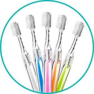 Supersmile Crystal Collection Toothbrush Blue 1 Toothbrush - 5 colors