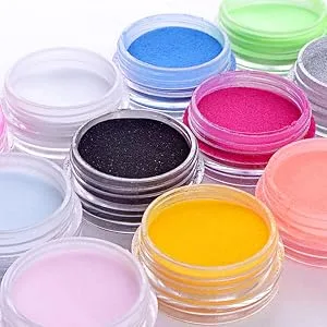 Lillyvale Acrylic Nail Kit Professional Powder Liquid Primer Tips Practice Tool Full Kit - lillyvale acrylic powder