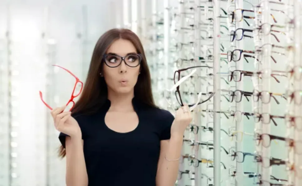 Easy to Carry Optical Trial Lens Frame Optometry Frame Trial Lens Frame Professional for Men Women Sunglasses Home Use Eyeglasses - Eye Test Glasses Frame
