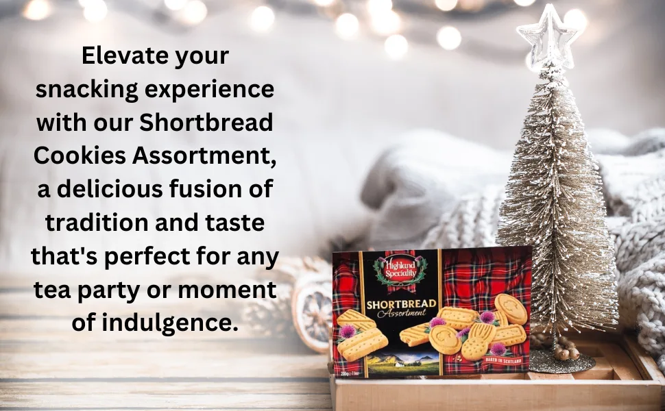 Shortbread Cookies Assortment Traditional Scottish Flavors 200g Twin Pack Tea Party - Shortbread Cookies Scottish Shortbread Traditional Tea Party Twin Pack Family Snack gift kids adult