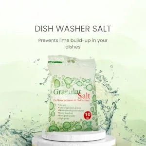 Keraiz dishwasher salt 10kg | Powerful salt for dishwasher | Best for laundry limescale removing and water softener salt dishwasher (1) - salt