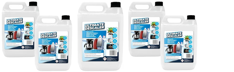 Multi Purpose Liquid Descaler Fast Acting Catering Descaler For Washing Machines Dishwashers Coffee Machines Kettle & Iron Limescale Remover (1) - multi purpose ultimate descaler removes limescale home appliance cleaning liquid 5 litre