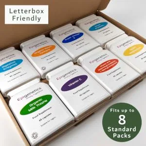 Bacillus Subtilis | 5 Billion CFU Probiotic + Jerusalem Artichoke Prebiotic (Inulin) | 60 Vegan Delayed Release Capsules UK Made | 2 Month Supply - Postal Pack Letterbox Friendly