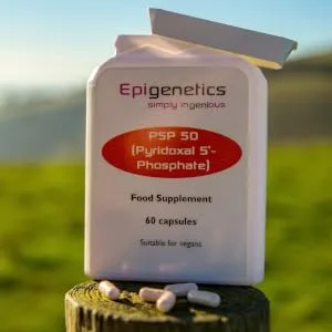 Lactobacillus Gasseri | 5 Billion CFU Probiotic + Jerusalem Artichoke Prebiotic (Inulin) | 60 Vegan Delayed Release Capsules UK Made | 2 Month Supply - P5P 50 Vitamin B6 Capsules Pyridoxyl 5 Phosphate