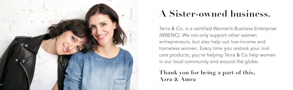 Terra & Co. Brilliant Black Toothpaste Mint 4 oz (113 g) - A sister-owned business