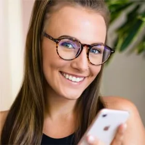Riccardo Materossi - Premium 99.9% Blue Light Blocking Glasses (380-410nm) - Reduce Headaches and Improve Sleep - UK Based Brand 2 Pack Black Round Frame & Tortoiseshell Round Frame - Glasses worn