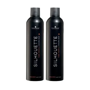 Schwarzkopf DOUBLE Silhouette Super Hold Mousse 200ml - Silhouette Super Hold Mousse 200ml Double