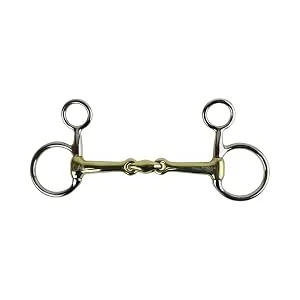 AK Hanging Cheek Baucher Horse Riding Bit with Lozenge in German Silver AKRS-2616 (5.75'' German-Silver) 5.75'' German-Silver - Horse Bits